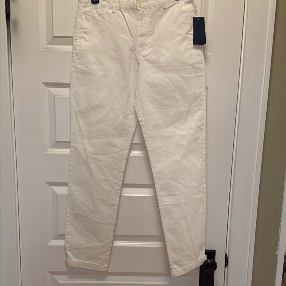 White Chino Pants